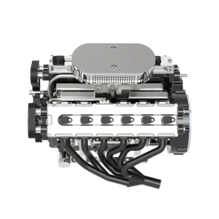 ENJOMOR V12 GS-V12 72CC DOHC Gasoline V12 Engine Model That Works with Starter Kit