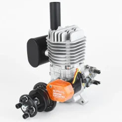 EPHIL X-38cc-S Pro Electric Startar Spark Plug Two-Stroke Single Cylinder Side Exhaust Gasoline Engine Model for Fixed-Wing Aircraft Models