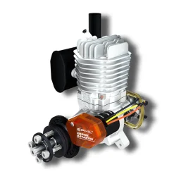 EPHIL X-38cc-S Pro Electric Startar Spark Plug Two-Stroke Single Cylinder Side Exhaust Gasoline Engine Model for Fixed-Wing Aircraft Models