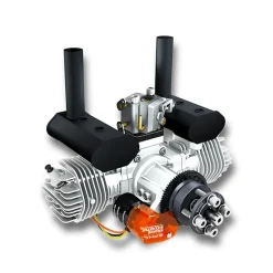 EPHIL XG-40cc-T Two-Stroke Twin-Cylinders Horizontally Opposed Gasoline Engine Model for Fixed-Wing Aircraft Models