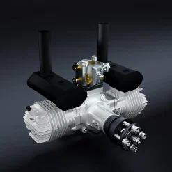 EPHIL XG-40cc-T Two-Stroke Twin-Cylinders Horizontally Opposed Gasoline Engine Model for Fixed-Wing Aircraft Models