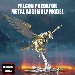Falcon Predator 3D Metal Mechanical Bionic Assembly Model Kit