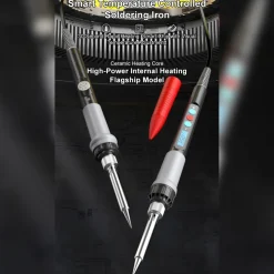 Fast Heating Ceramic Core Soldering Iron Kit for Home Repair Electronics