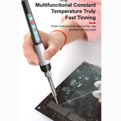 Fast Heating Ceramic Core Soldering Iron Kit for Home Repair Electronics