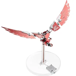 Flaming Shadow 3D Metal Mechanical Ornithopter Assembly Model Kit with Mechanical Transmission