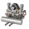 Flat-Four Engine Model Kit - Build Your Own 4 Cylinder Engine That Works - PORSCHE DIY Assembly Kit