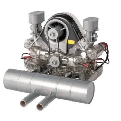Flat-Four Engine Model Kit - Build Your Own 4 Cylinder Engine That Works - PORSCHE DIY Assembly Kit