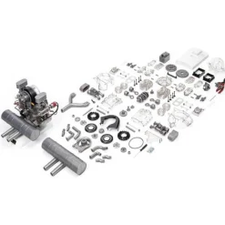 Flat-Four Engine Model Kit - Build Your Own 4 Cylinder Engine That Works - PORSCHE DIY Assembly Kit