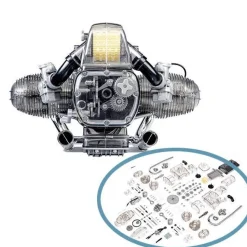 Flat Twin Airhead Engine Model Kit - Build Your Own 2 Cylinder Engine - BMW DIY Assembly Kit