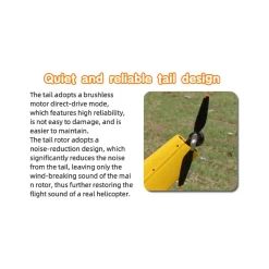FL500 BO105 500-Class 2.4G 6CH Scale RC Helicopter with L7 Flight Controller & 4-Mode GPS Positioning