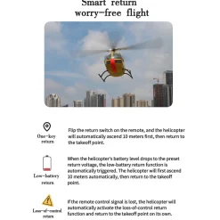 FL500 BO105 500-Class 2.4G 6CH Scale RC Helicopter with L7 Flight Controller & 4-Mode GPS Positioning