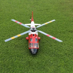 FLISHRC Agusta A109 500-Class RC Helicopter 2.4G 6CH with L7 Flight Controller & 4-Mode GPS Positioning – RTF Version