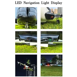 FLISHRC Airwolf Pro FL500 500-Class 6CH Scale RC Helicopter with L7 Flight Controller & 4-Mode GPS, 2.4GHz RTF