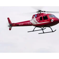 FLISHRC Eurocopter AS350 500-Class RC Helicopter 2.4G 6CH with L7 Flight Controller & 4-Mode GPS Positioning – RTF Version