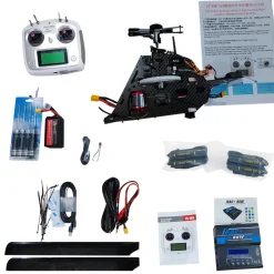 FLISHRC FL500 Bell AH-1 Cobra 500-Class 2.4GHz 6CH Scale RC Helicopter with L7 Flight Controller, 4-Mode GPS Positioning, Realistic Cockpit – RTF Remote Control Helicopter