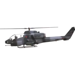 FLISHRC FL500 Bell AH-1 Cobra 500-Class 2.4GHz 6CH Scale RC Helicopter with L7 Flight Controller, 4-Mode GPS Positioning, Realistic Cockpit – RTF Remote Control Helicopter