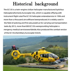 FLISHRC FL500 EC135 500-Class 2.4GHz 6CH Scale RC Helicopter – L7 Flight Controller & 4-Mode GPS Precision Positioning (RTF)