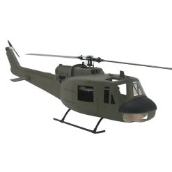 FLISHRC FL500 UH-1 Huey 500-Class 2.4G 6CH Scale RC Helicopter with L7 Flight Controller & 4-Mode GPS Positioning