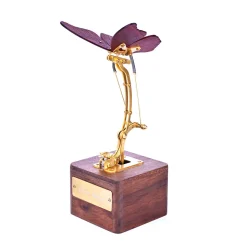 Flying Butterfly Model Kit 3D Dynamic Mechanical Crafts Kinetic Butterfly Model Kit for Kids, Teens, and Adults