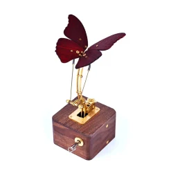 Flying Butterfly Model Kit 3D Dynamic Mechanical Crafts Kinetic Butterfly Model Kit for Kids, Teens, and Adults