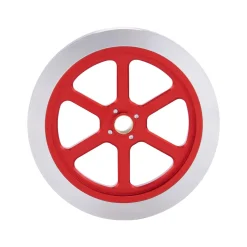 Flywheel Anodized Polished Engine Accessory for ENJOMOR Hit and Miss 6CC Engine Models