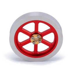 Flywheel Anodized Polished Engine Accessory for ENJOMOR Hit and Miss 6CC Engine Models