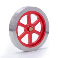 Flywheel Anodized Polished Engine Accessory for ENJOMOR Hit and Miss 6CC Engine Models