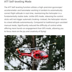 FLYWING AS350 470 Class 2.4G 6CH Quik-Release 3-Rotor Scale RC Military Helicopter Model with ACE Flight Controller, GPS Positioning & Left/Right-Hand Control (RTF Version)