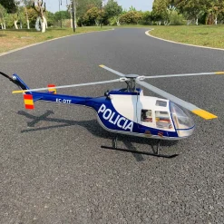 FLYWING BO105 470 Size 2.4G 6CH Military RC Helicopter With H1 Flight Controller,GPS and Adjustable Left/Right-Handed Controls