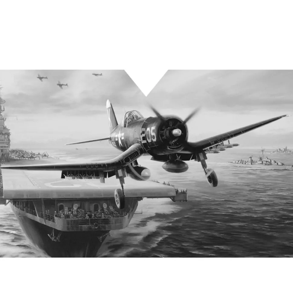 F4U WWII Military RC Airplane, 2.4G 4CH EPP Fixed Wing Scale Aircraft, 800mm Wingspan with JST Connector, No Reflex (RTF Version)