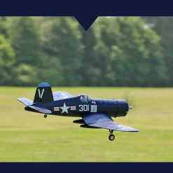 F4U WWII Military RC Airplane, 2.4G 4CH EPP Fixed Wing Scale Aircraft, 800mm Wingspan with JST Connector, No Reflex (RTF Version)