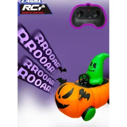 2.4Ghz Inflatable Pumpkin Street Racing RC Car Halloween Gift RTR