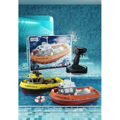1/72 2.4Ghz RC Electric Tugboat Model RTR Version