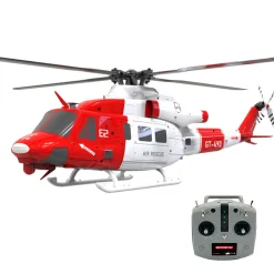 GOOSKY E2 UH-1Y 2.4G 6CH Dual Brushless Direct Drive RC Rescue Simulation Helicopter Model with Lidar positioning