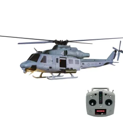 GOOSKY E2 UH-1Y 2.4G 6CH Dual Brushless Direct Drive RC Rescue Simulation Helicopter Model with Lidar positioning