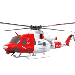 GOOSKY E2 UH-1Y 2.4G 6CH Dual Brushless Direct Drive RC Rescue Simulation Helicopter Model with Lidar positioning
