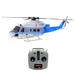 GOOSKY E2 UH-1Y 2.4G 6CH Dual Brushless Direct Drive RC Rescue Simulation Helicopter Model with Lidar positioning