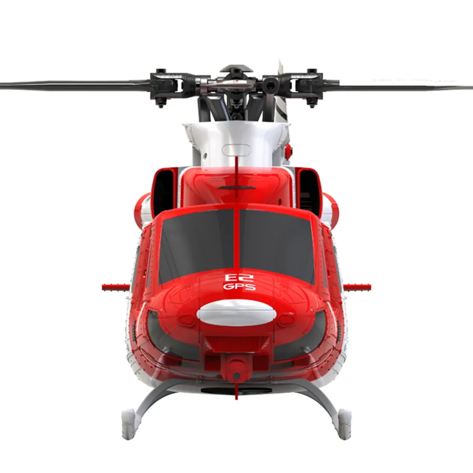GOOSKY E2 UH-1Y 2.4G 6CH Dual Brushless Direct Drive RC Rescue Simulation Helicopter Model with Lidar positioning