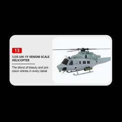 GOOSKY E2 UH-1Y 2.4G RC 6CH Dual Brushless Direct Drive Scale Aerobatic GTS Flight Control Helicopter Model