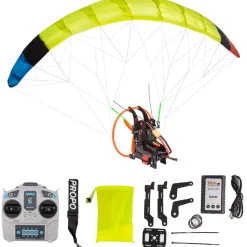 2.4G RC Electric Stunt Mini Paraglider Model High-Altitude Stunt Flight Paraglider Toy (RTF Version)