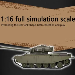 1/16 2.4G RC Tank British Centurion MK5 Main Battle Tank Model Vehicle with Lights & Sounds