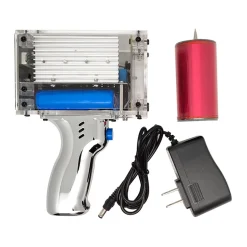 Handheld Tesla Coil with 10cm Long Arc Artificial Lightning Generator Educational Science Experiment - US Plug