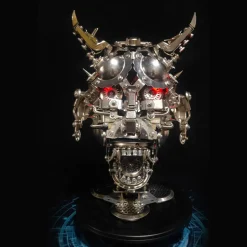 Hannya 3D DIY Mechanical Punk Japanese Ghast Mask Metal Assembly Model