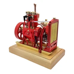 H74 5CC 2-cylinder 4 Stroke Water Cooled Gasoline Engine ICE Model Internal Combustion Engine