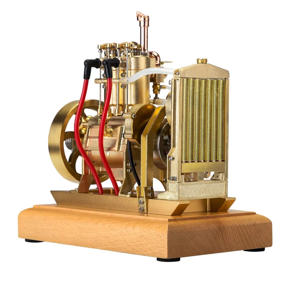 H74 5CC 2-cylinder 4 Stroke Water Cooled Gasoline Engine ICE Model Internal Combustion Engine