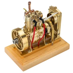 H74 5CC 2-cylinder 4 Stroke Water Cooled Gasoline Engine ICE Model Internal Combustion Engine