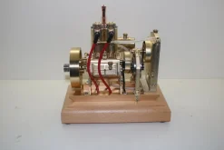 H74 5CC 2-cylinder 4 Stroke Water Cooled Gasoline Engine ICE Model Internal Combustion Engine
