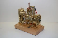 H74 5CC 2-cylinder 4 Stroke Water Cooled Gasoline Engine ICE Model Internal Combustion Engine