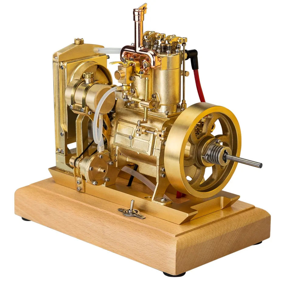 H74 5CC 2-cylinder 4 Stroke Water Cooled Gasoline Engine ICE Model Internal Combustion Engine