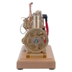 H75 12cc Vertical 4-cylinder OHV Gas Engine Internal Combustion Engine Tractor Engine Model with Mechanical Speed Limit Complete Water Circulation Cooling System
